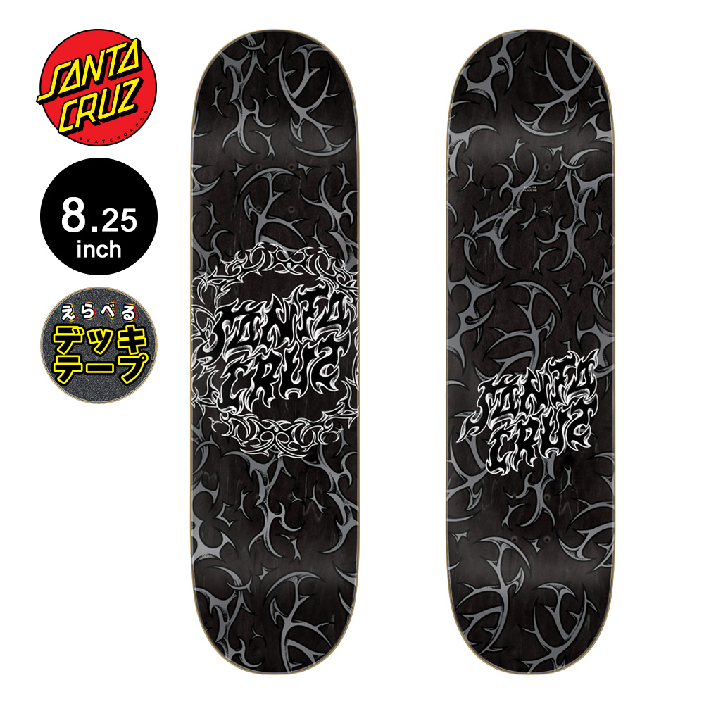 新品 Santa Cruz デッキ 8.25 楽天市場】サンタクルーズ SANTA CRUZ スケボー スケートボード