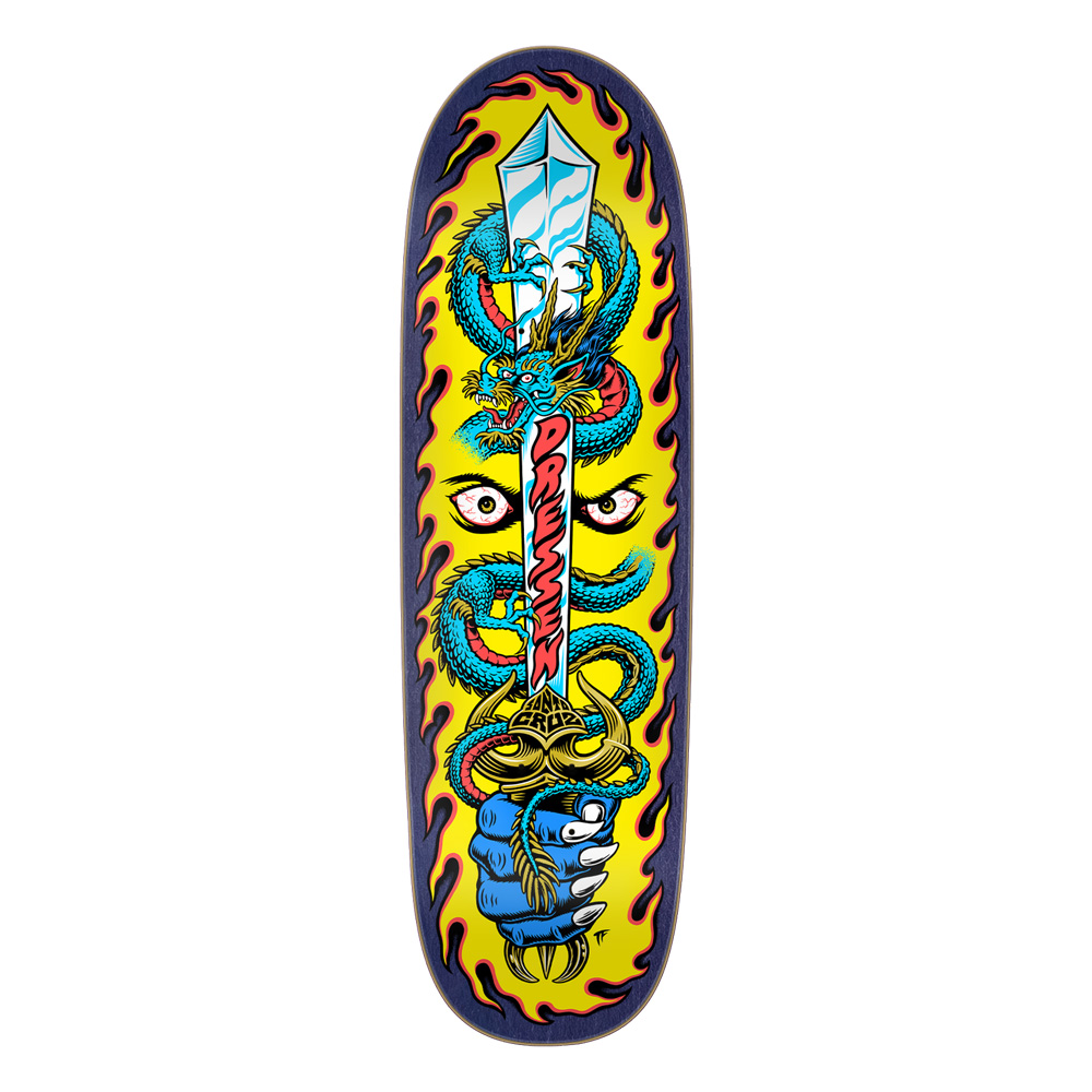 SANTA CRUZ（サンタクルーズ） スケボー デッキ 9.25 DRESSEN SWORD