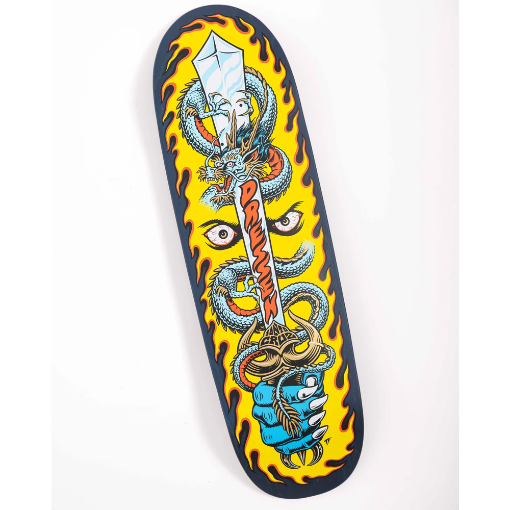 SANTA CRUZ（サンタクルーズ） スケボー デッキ 9.25 DRESSEN SWORD