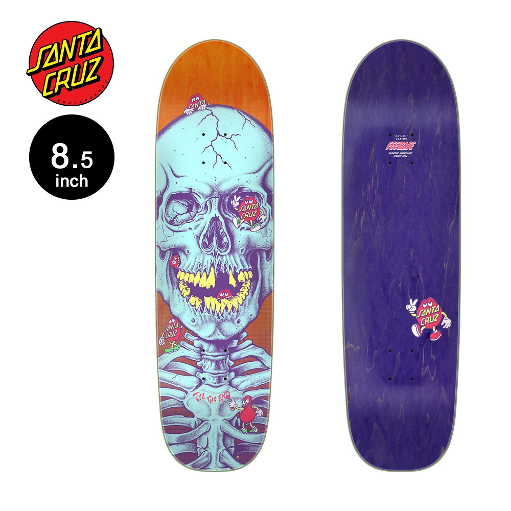 SANTA CRUZ（サンタクルーズ） スケボー デッキ 8.5 FEELBASE DOT