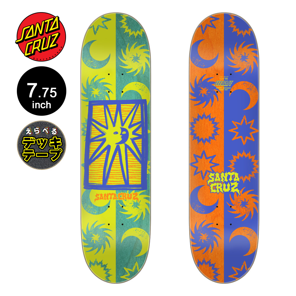 SANTA CRUZ スケートボード 黄色の手のデザイン SANTA CRUZ DECK サンタクルーズ デッキ（子供用） TEAM SCREAMING