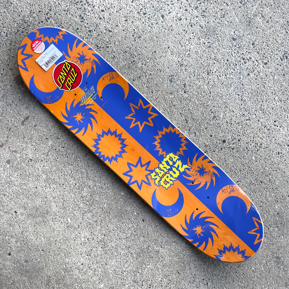 スケートボード sun SANTA CRUZ（サンタクルーズ） スケボー デッキ 7.75 FEELBASE SUN