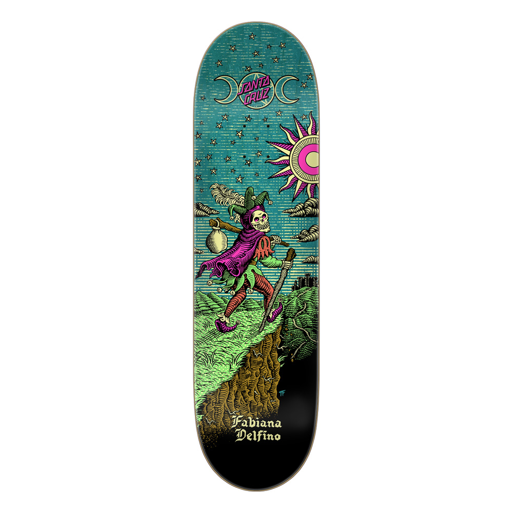 SANTA CRUZ（サンタクルーズ） スケボー デッキ 8.25 FEELBASE DELFINO