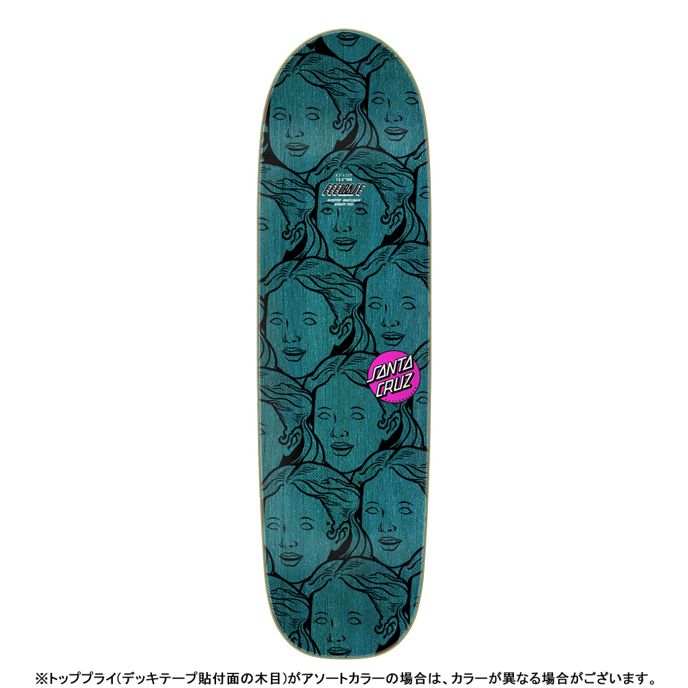 SANTA CRUZ（サンタクルーズ） スケボー デッキ 8.5 FEELBASE POSESSED