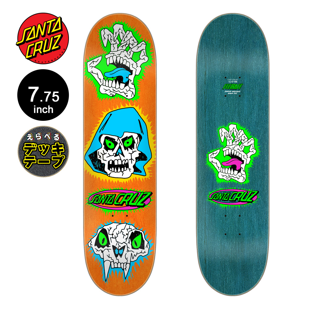 SANTA CRUZ（サンタクルーズ） スケボー デッキ 7.75 FEELBASE