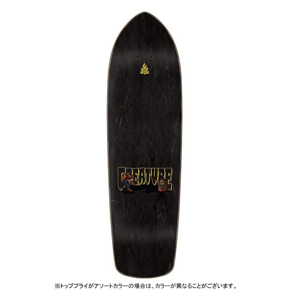 CREATURE クリーチャー スケボー デッキ 8.6 UNDERWORLD BRUE KILLER EVERSLICK DECK スケートボード エバースリック クルーザー ストリート  板（2305）｜americanstreetstyle｜03