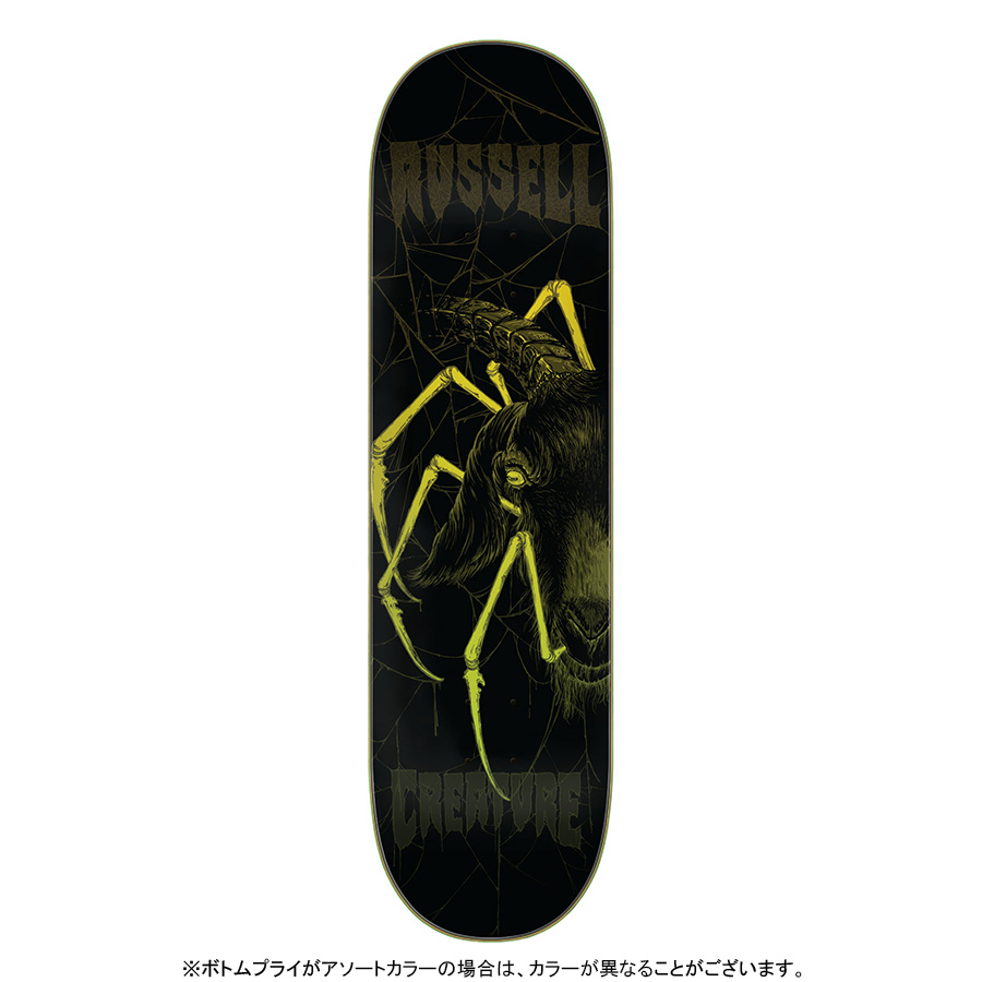 CREATURE クリーチャー スケボー デッキ 8.6 VX RUSSELL ARCHNE DECK