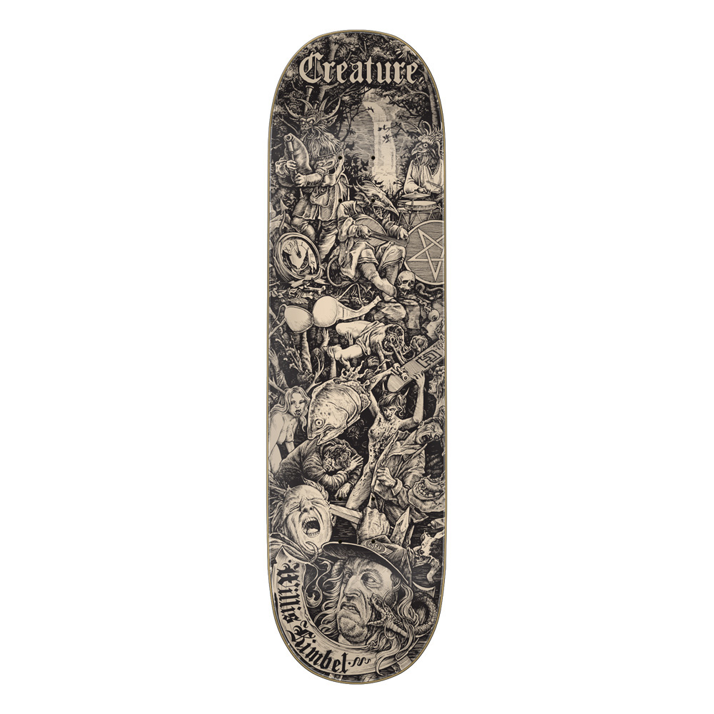 CREATURE（クリーチャー） スケボー デッキ 8.8 KIMBEL THE LORE VX