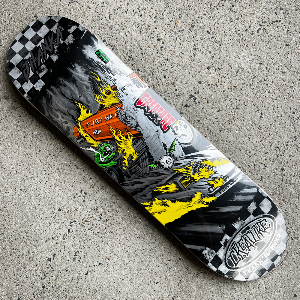 CREATURE（クリーチャー） スケボー デッキ 8.375 JHANKA CRASH AND