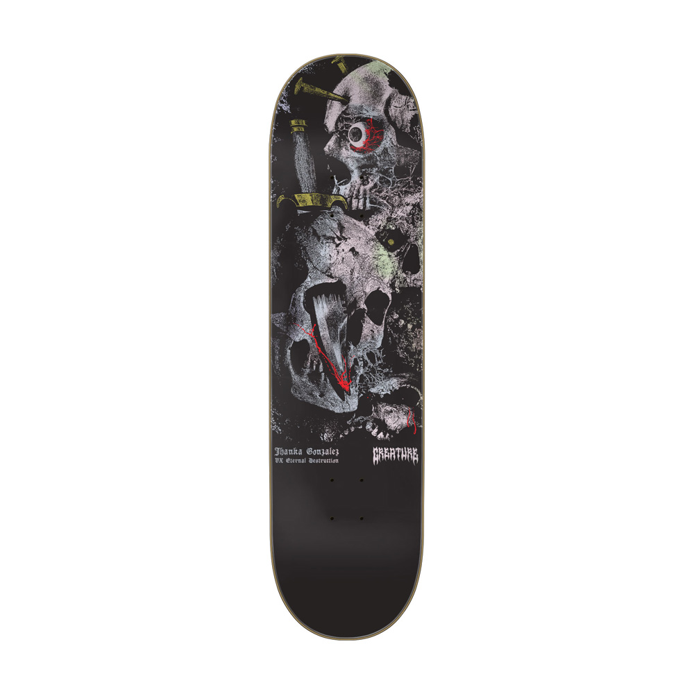 CREATURE（クリーチャー） スケボー デッキ 8.375 GONZALEZ MORTEM VX