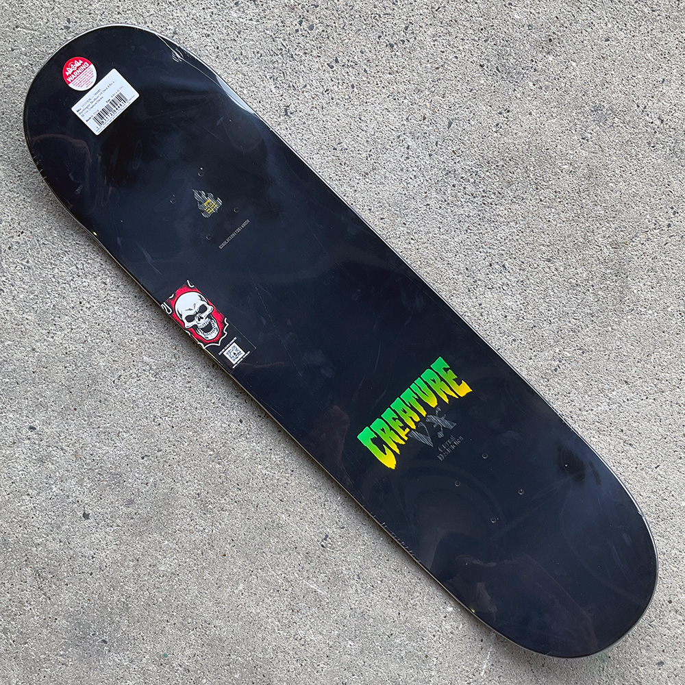 CREATURE（クリーチャー） スケボー デッキ 8.6 WORTHINGTON SKULLBURN