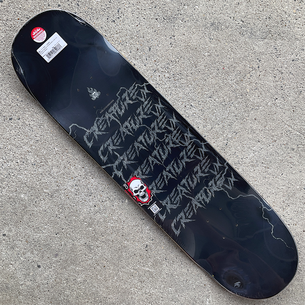 CREATURE（クリーチャー） スケボー デッキ 8.6 BAEKKEL WARRIORS VX