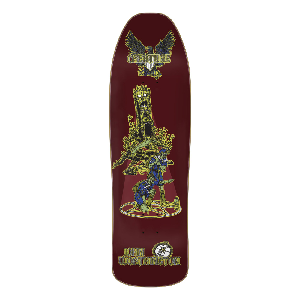 CREATURE（クリーチャー） スケボー デッキ 9.34 WORTHINGTON SCOUT VX