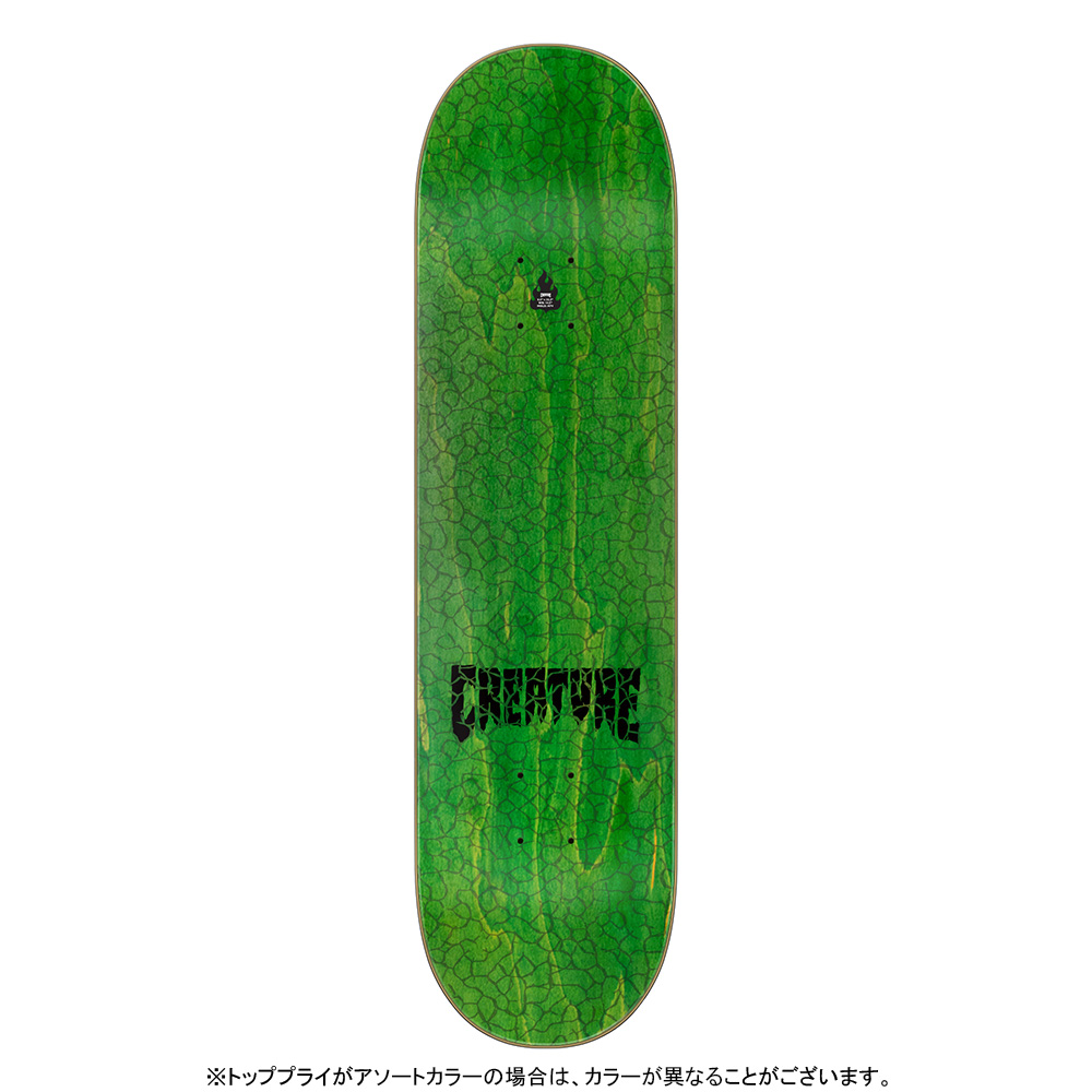 CREATURE クリーチャー スケボー デッキ 8.3 GRAVETTE HIPPIE FALLS