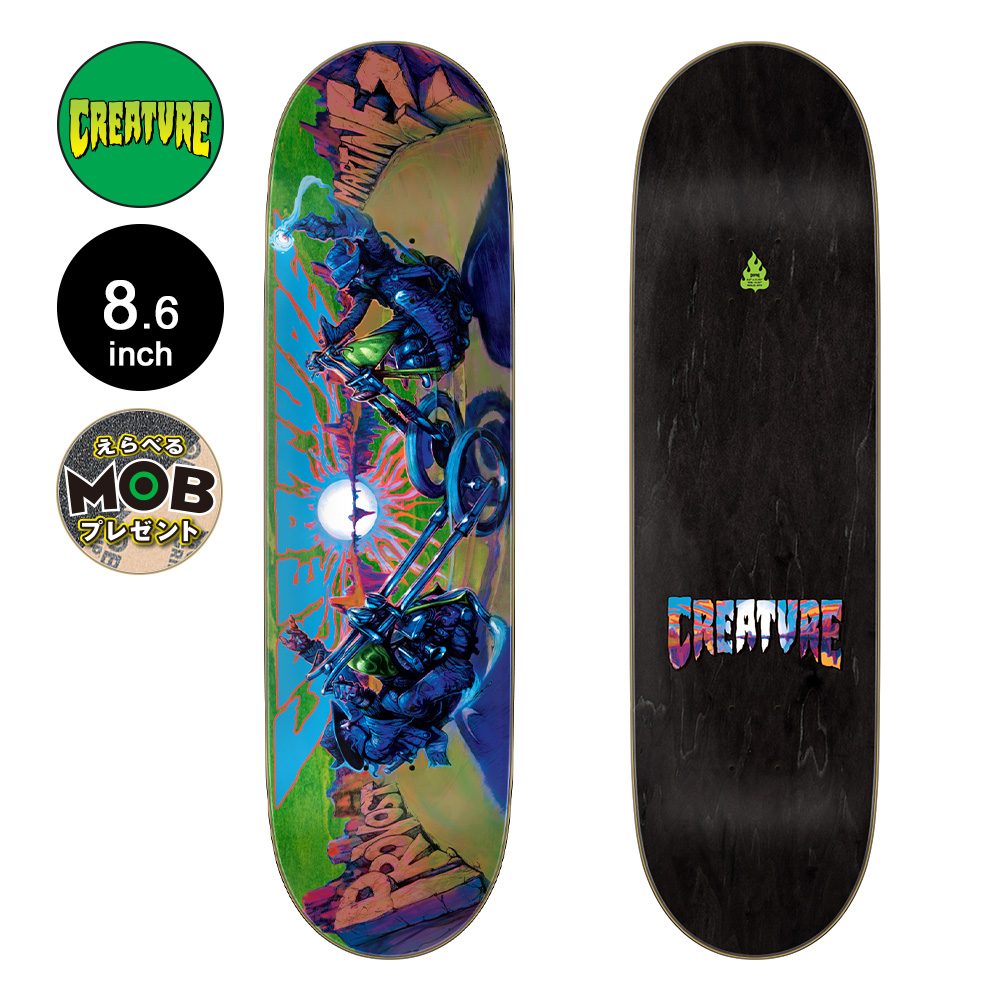 CREATURE クリーチャー スケボー デッキ 8.6 PROVOST WIZARDS PASS MARTINEZ PRO DECK コリン・プロヴォスト スケートボード 板（2307） :31032619:American Street Style