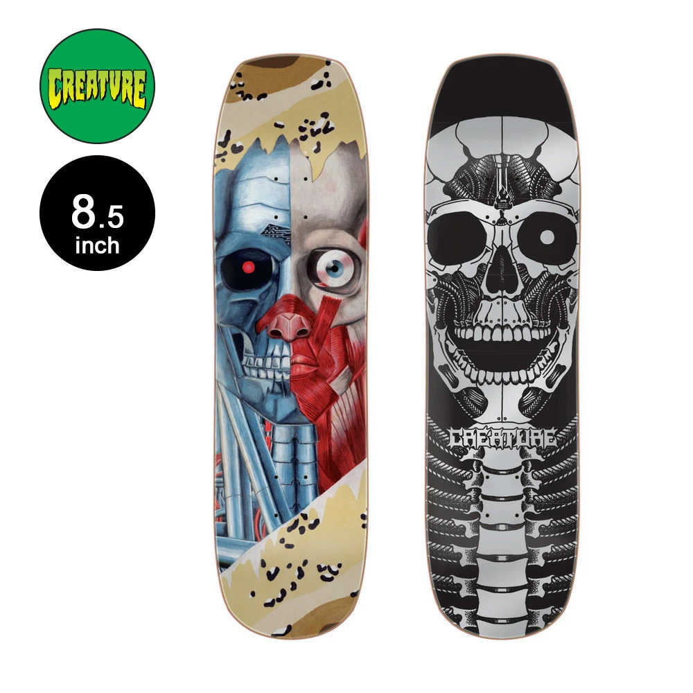 CREATURE（クリーチャー） スケボー デッキ 8.5 CYBORG TEAM DECK