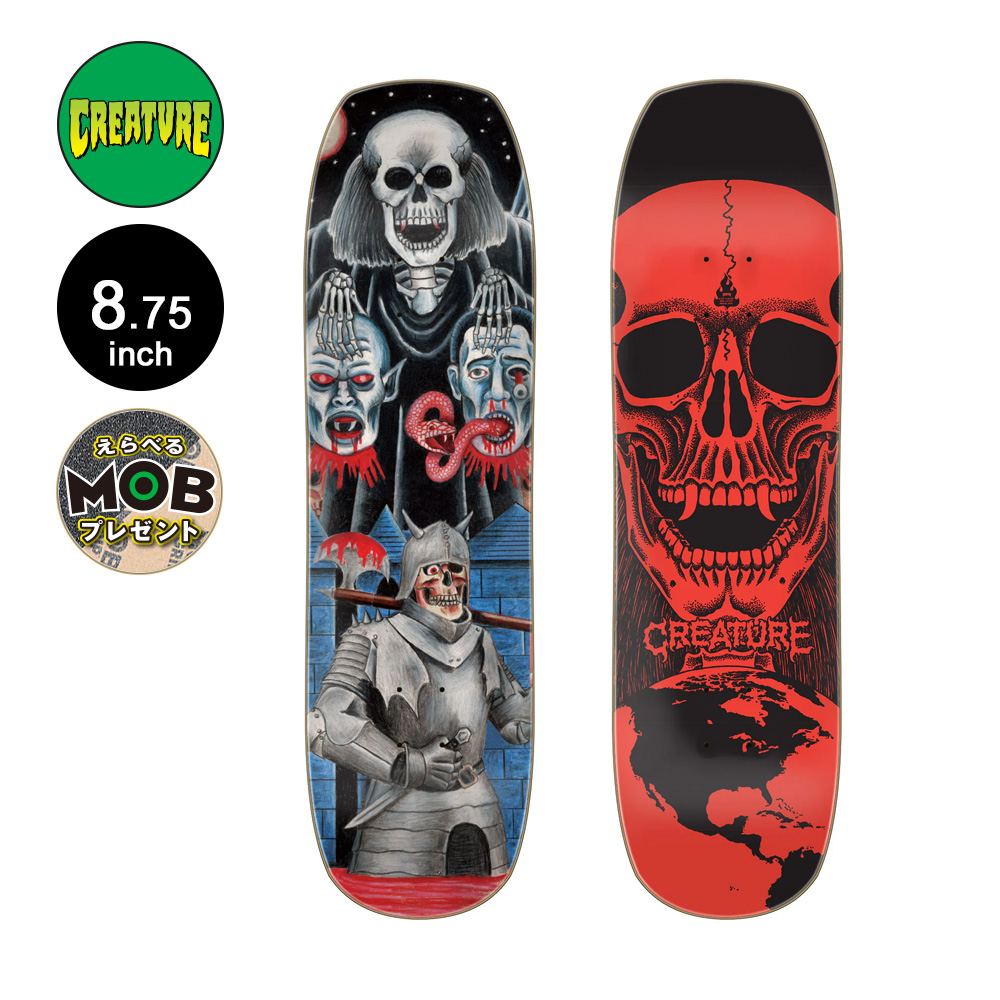 CREATURE クリーチャー スケボー デッキ 8.75 LARRY TEAM DECK チーム  