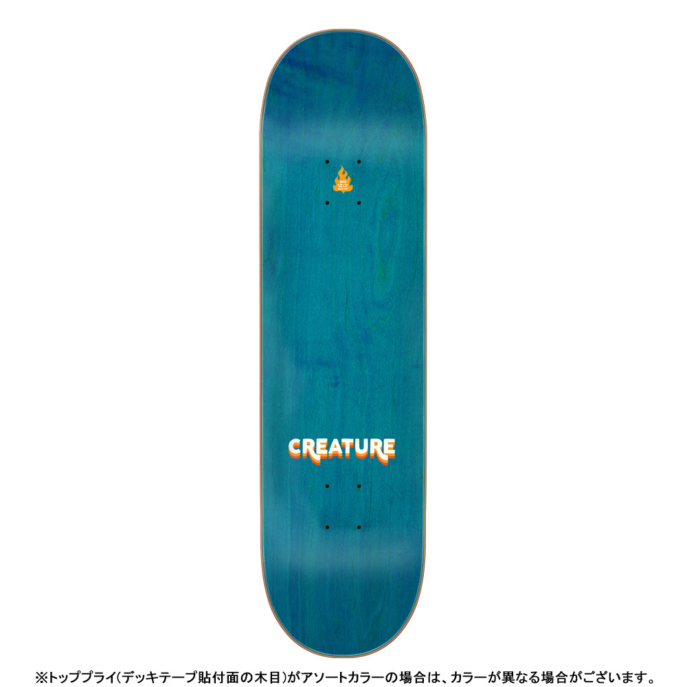 CREATURE（クリーチャー） スケボー デッキ 8.375 JHANKA SNAKES PRO