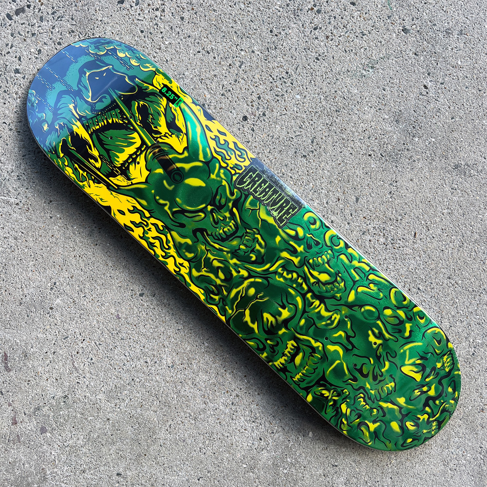 CREATURE スケボーデッキ 8.0 MOBデッキテープ付き クリーチャー CREATURE スケートボード デッキ GRAVETTE KEEPSAKE VX