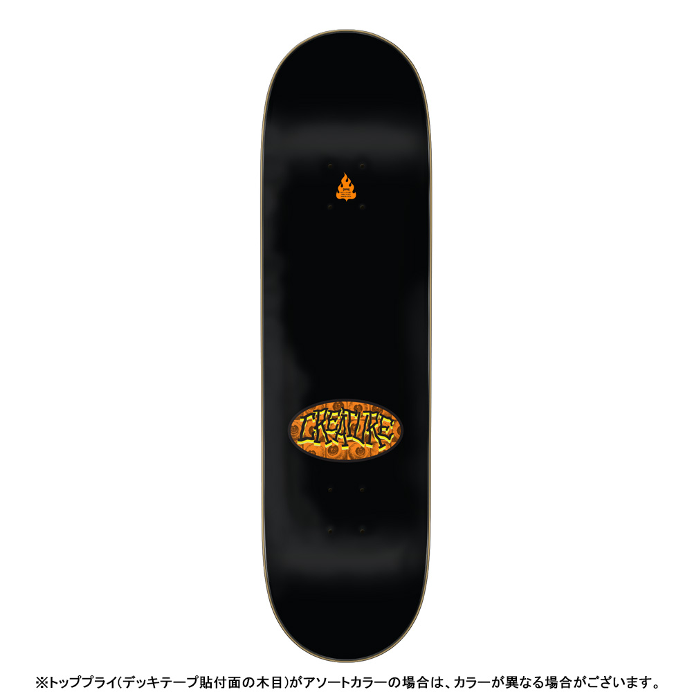 ☆新品！クリーチャーcreatureスケボーデッキ8.5クリスラッセル CREATURE クリーチャー スケボー デッキ 8.51 RUSSELL CRASH AND
