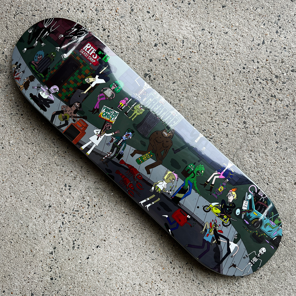 CREATURE（クリーチャー） スケボー デッキ 9.0 KIMBEL SHRED PARTY