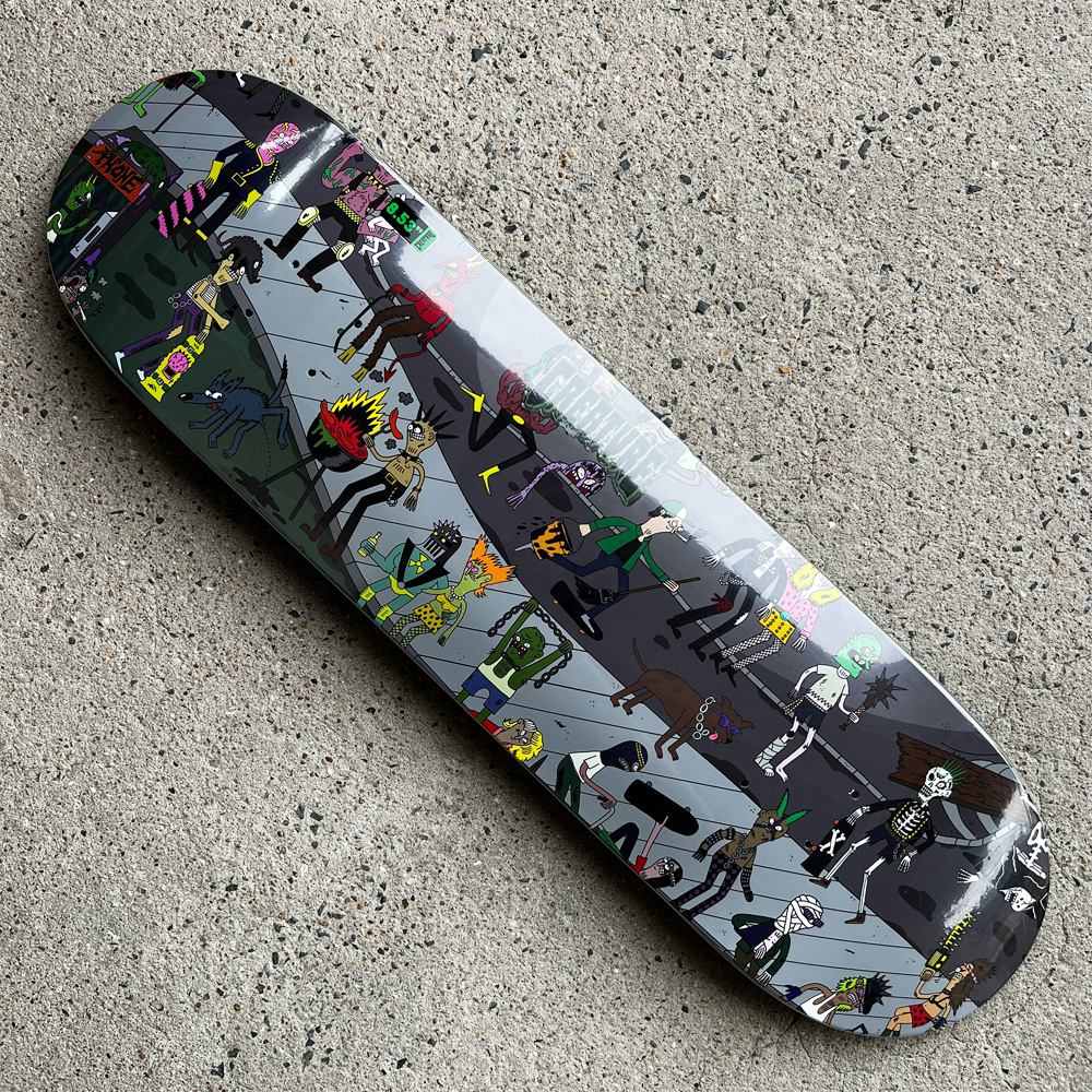 CREATURE（クリーチャー） スケボー デッキ 8.53 RAFFIN SHRED PARTY