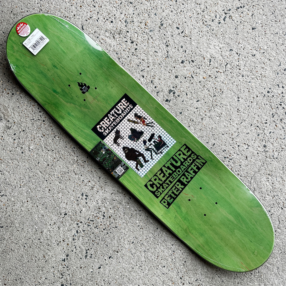 CREATURE（クリーチャー） スケボー デッキ 8.53 RAFFIN SHRED PARTY