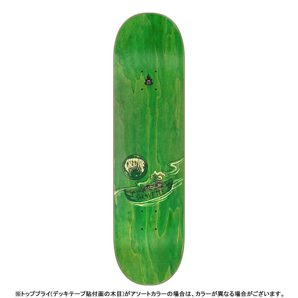 クリーチャー　スケートボードデッキ8.3 新品　 値引き不可 CREATURE（クリーチャー） スケボー デッキ 8.3 GRAVETTE MESSENGER VX
