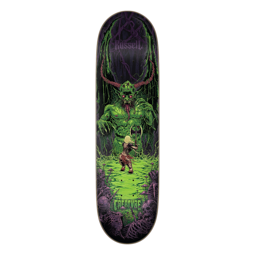 CREATURE（クリーチャー） スケボー デッキ 8.6 RUSSELL SWAMP PRO