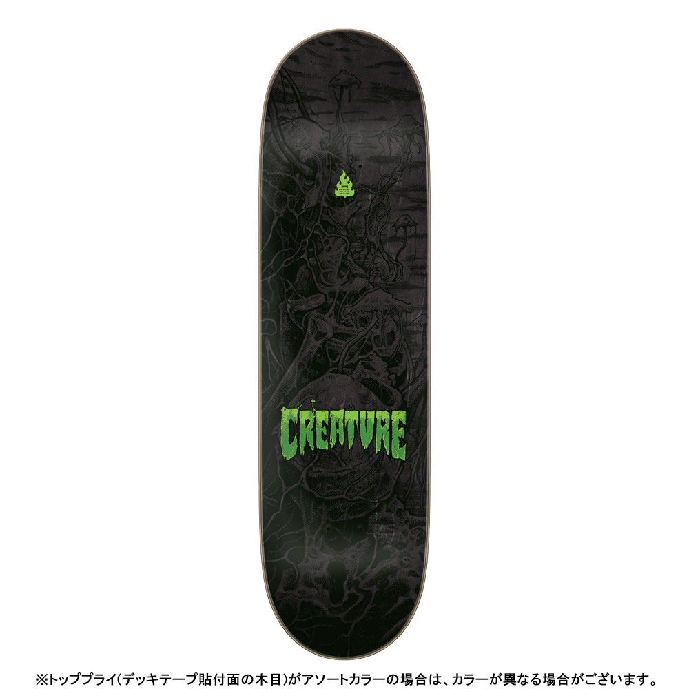 CREATURE（クリーチャー） スケボー デッキ 8.6 RUSSELL SWAMP PRO