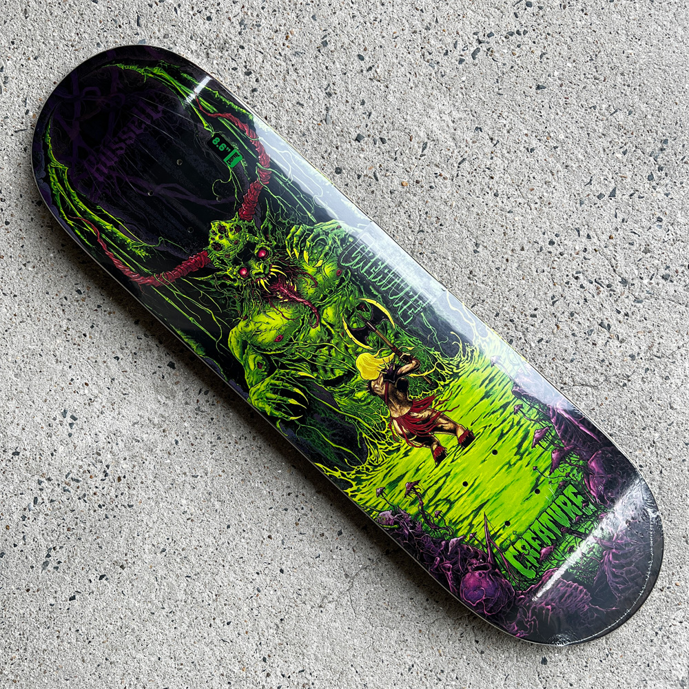 CREATURE（クリーチャー） スケボー デッキ 8.6 RUSSELL SWAMP PRO