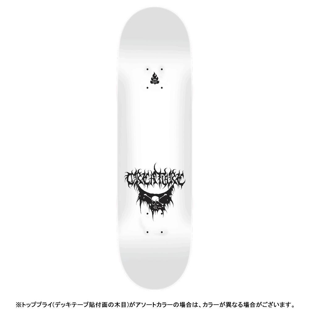 CREATURE（クリーチャー） スケボー デッキ 8.53 RAFFIN BLK MTL PRO