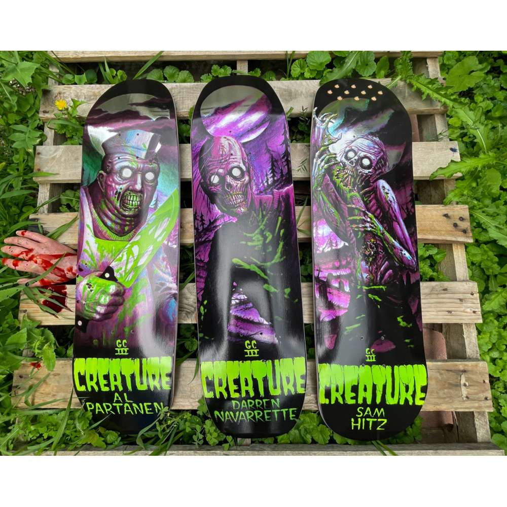 CREATURE（クリーチャー） スケボー デッキ 9.0 HITZ FEEDING TIME XX