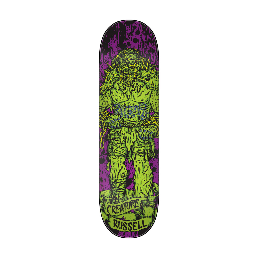 CREATURE（クリーチャー） スケボー デッキ 8.75 RUSSELL VIKINGS OF