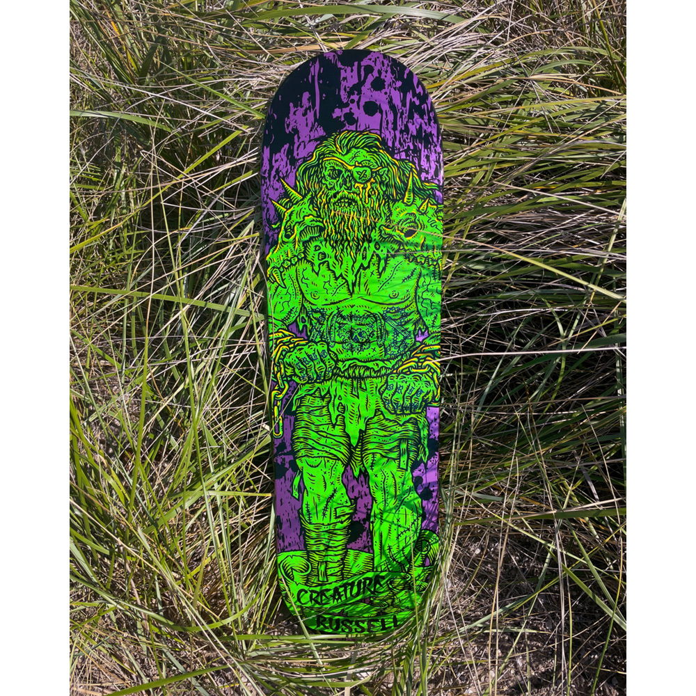 CREATURE（クリーチャー） スケボー デッキ 8.75 RUSSELL VIKINGS OF
