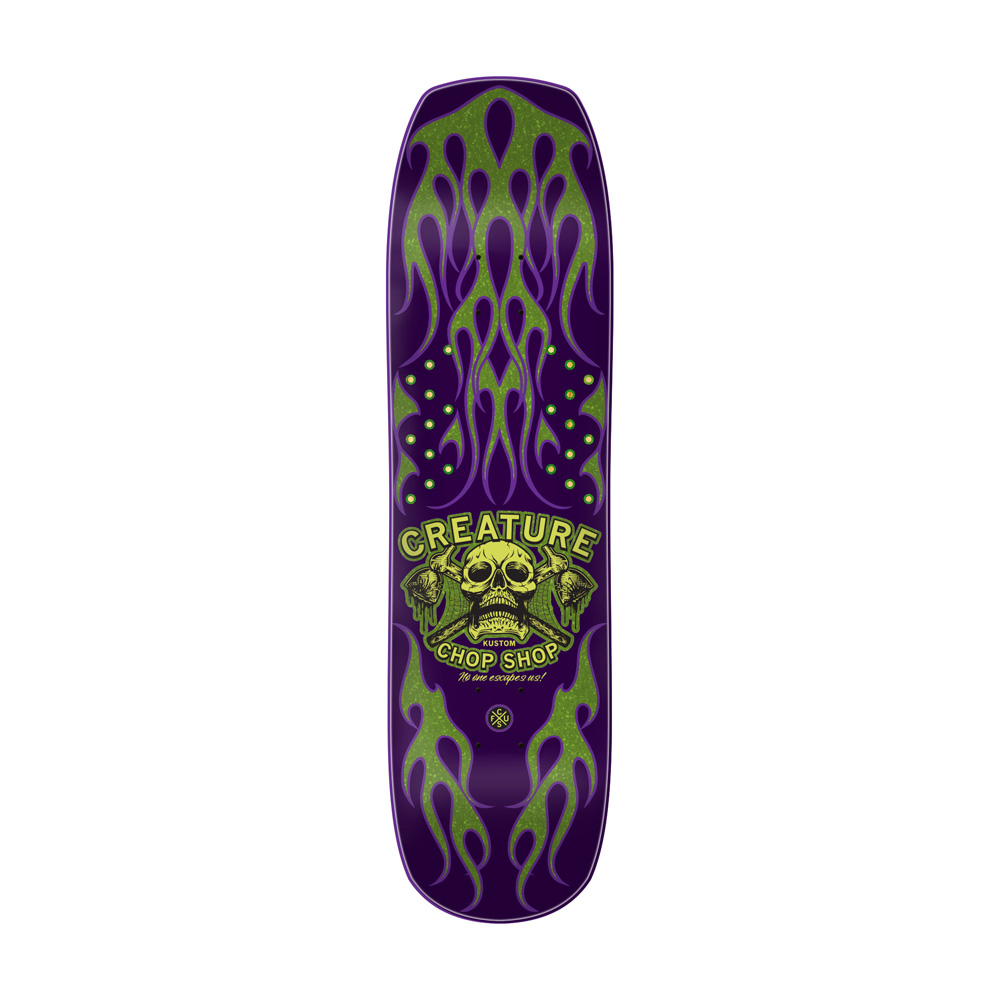 新品未使用 Creature Deck デッキ 8.2 Cove CREATURE（クリーチャー） スケボー デッキ 8.2 FIEND MUMMY BIRCH