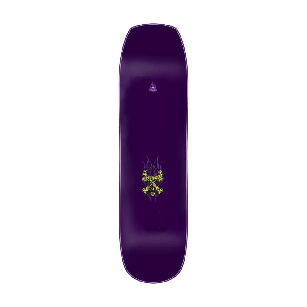 スケートボード　creatureクリーチャー8.5 CREATURE（クリーチャー） スケボー デッキ 8.5 CHOP SHOP FLAME DECK