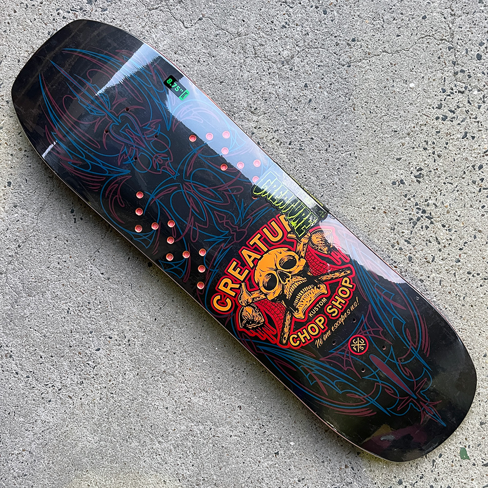 CREATURE（クリーチャー） スケボー デッキ 8.75 CHOP SHOP PINSTRIPE