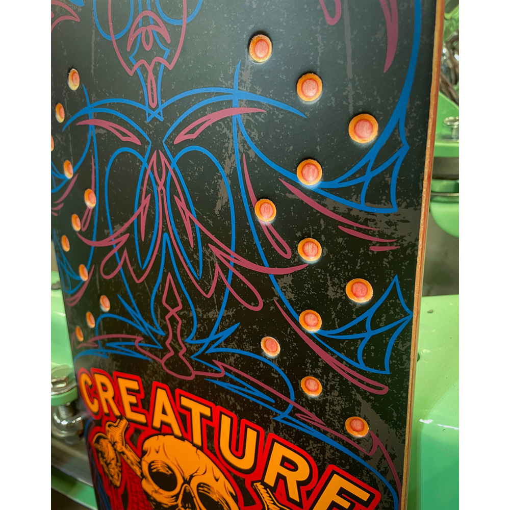 スケートボード CREATURE8.53x32.19 WB14.375 CREATURE（クリーチャー） スケボー デッキ 8.75 CHOP SHOP PINSTRIPE