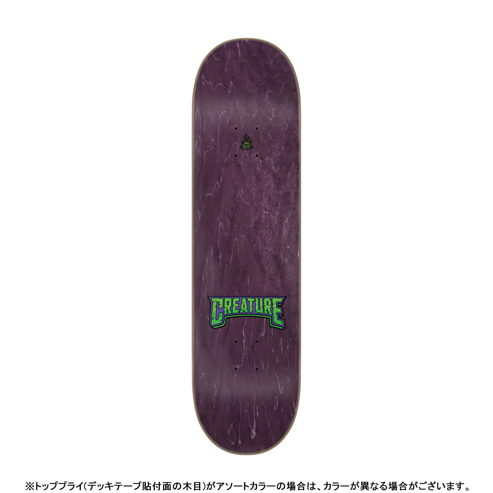 CREATURE 8.25インチ デッキ CREATURE クリーチャー スケートボード デッキ 8.0,8.25inch LOGO