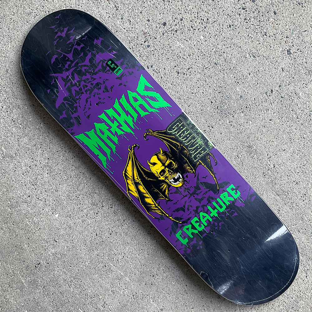 CREATURE（クリーチャー） スケボー デッキ 8.51 TORRES SKULL BAT PRO