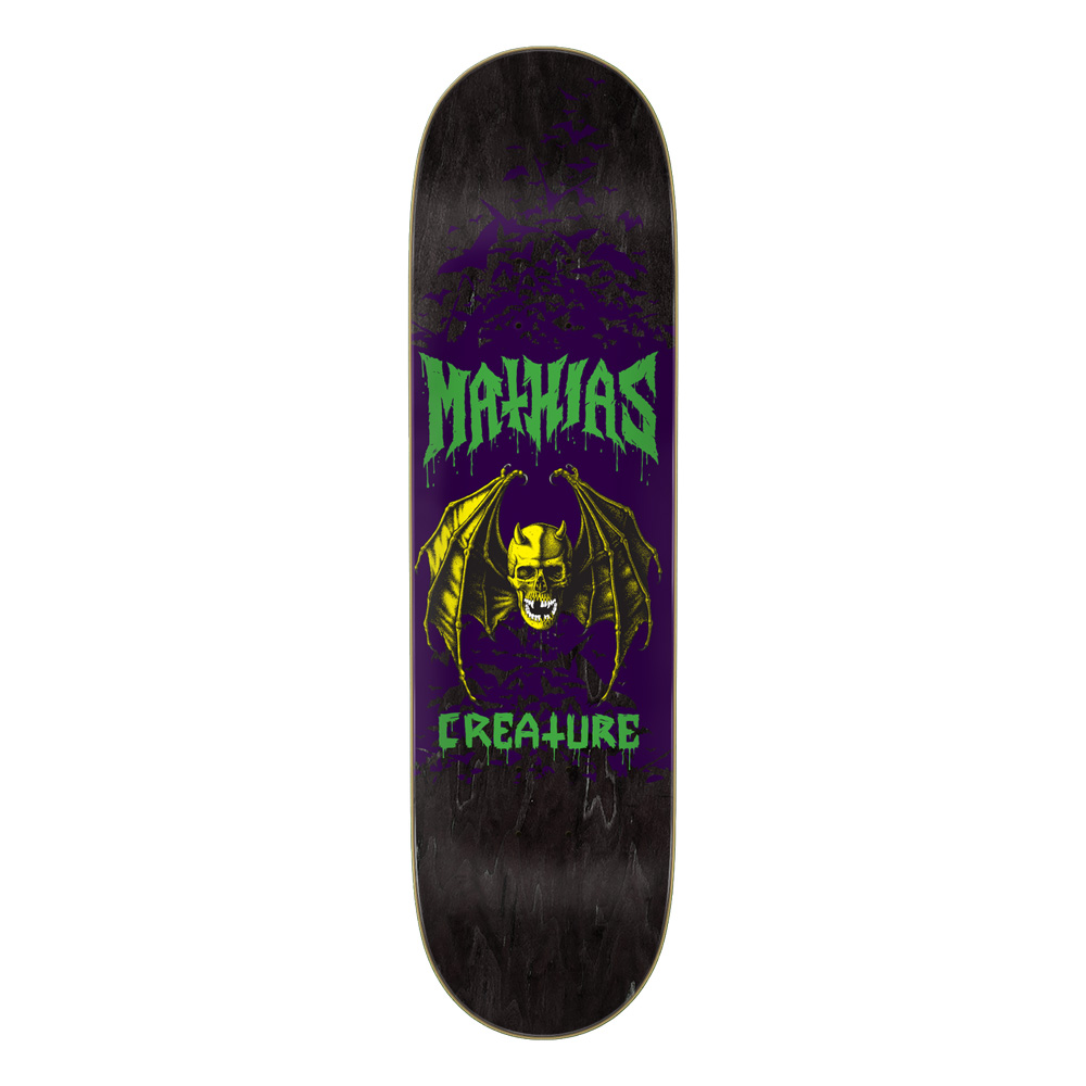 CREATURE（クリーチャー） スケボー デッキ 8.51 TORRES SKULL BAT PRO
