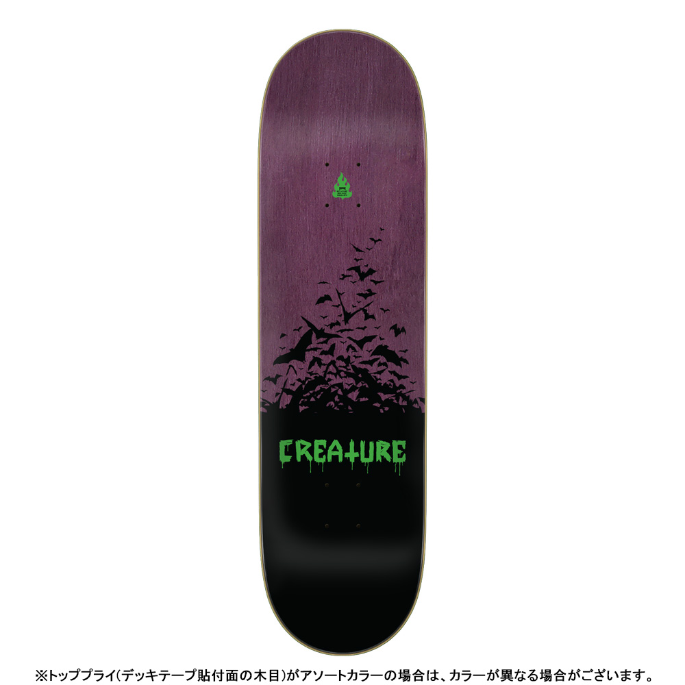 CREATURE（クリーチャー） スケボー デッキ 8.51 TORRES SKULL BAT PRO