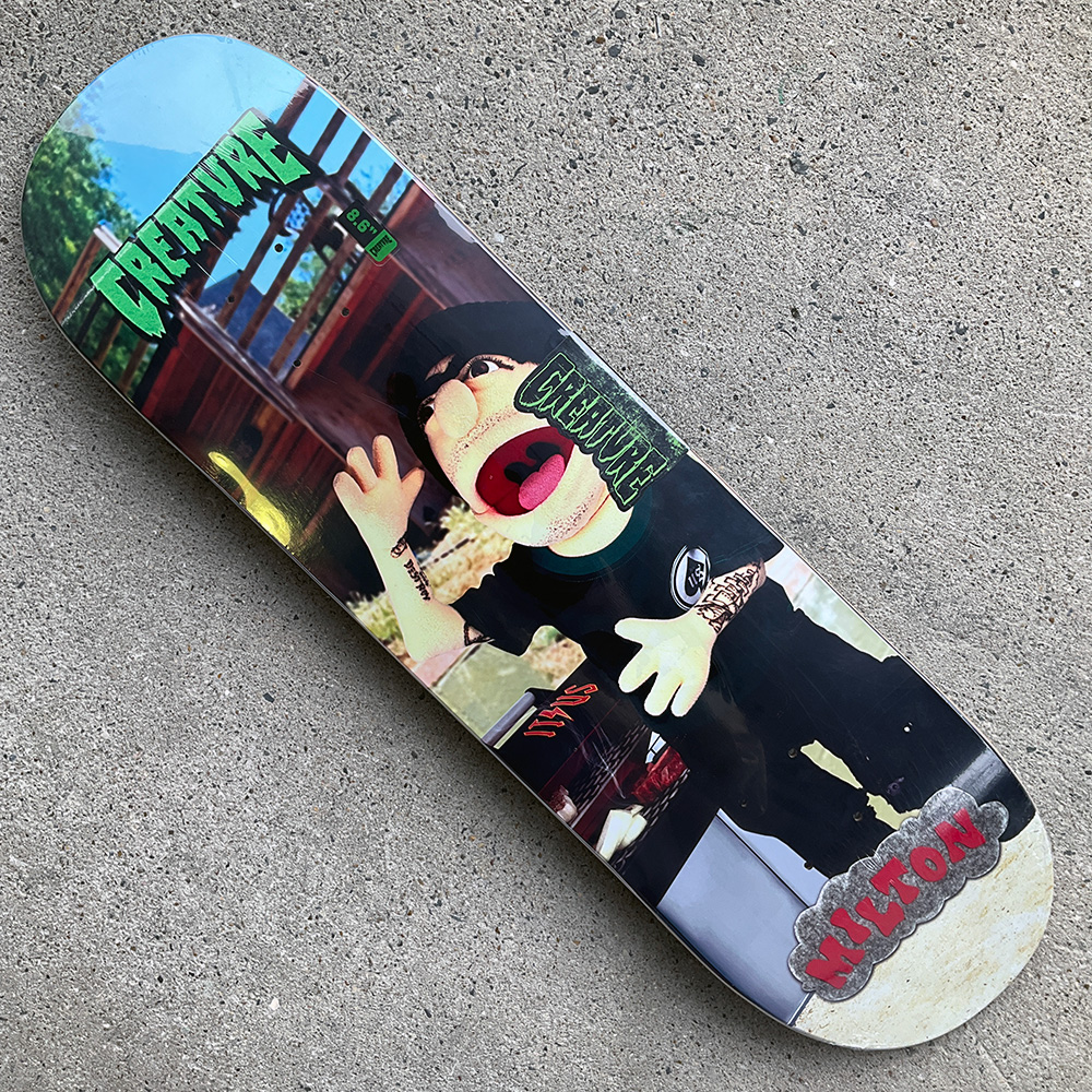 CREATURE（クリーチャー） スケボー デッキ 8.6 MARTINEZ FUZZY PRO