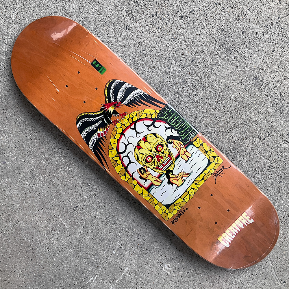 CREATURE（クリーチャー） スケボー デッキ 8.6 RUSSELL FLASH STUMPS
