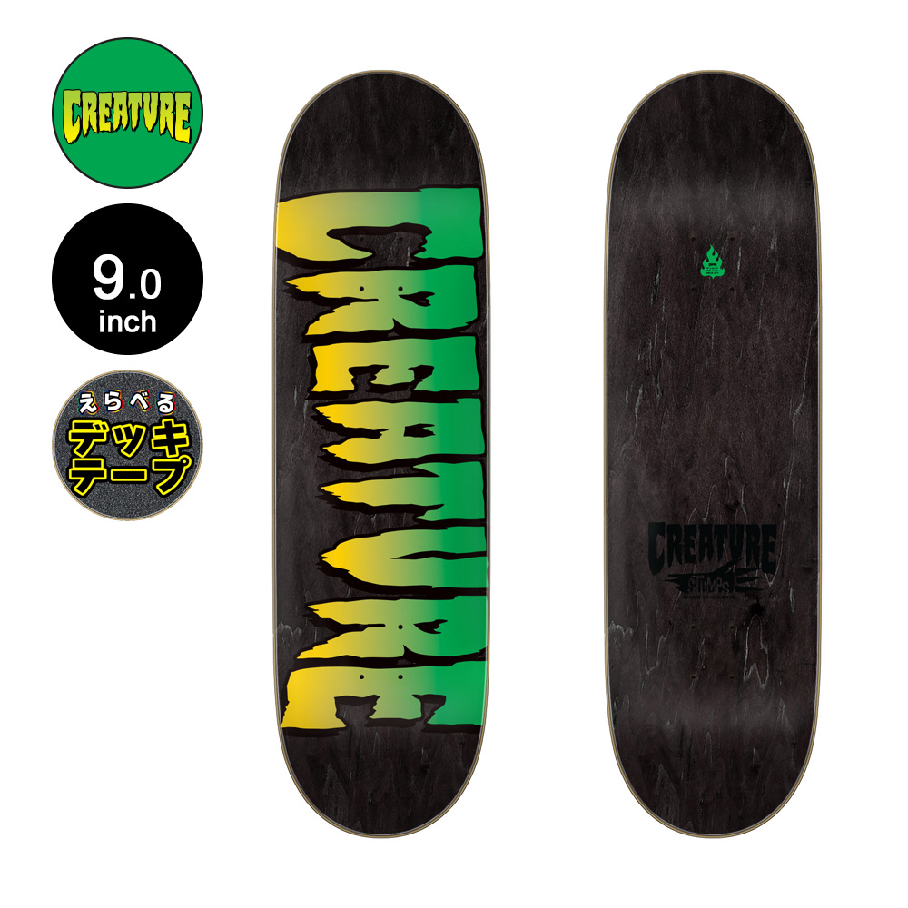 CREATURE（クリーチャー） スケボー デッキ 8.0 BONEHEAD ETERNAL SM