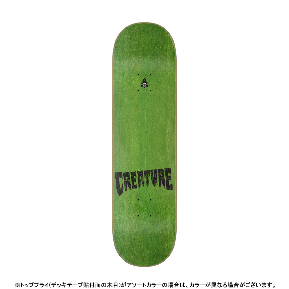 CREATURE（クリーチャー） スケボー デッキ 8.25 WEB 2 RELIC STUMPS