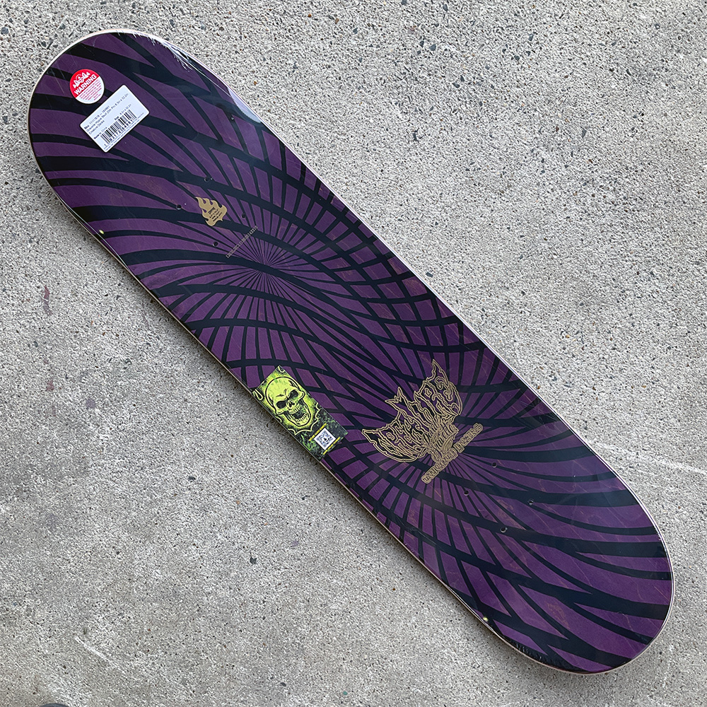 CREATURE（クリーチャー） スケボー デッキ 8.3 GRAVETTE HIPPIE SKULL