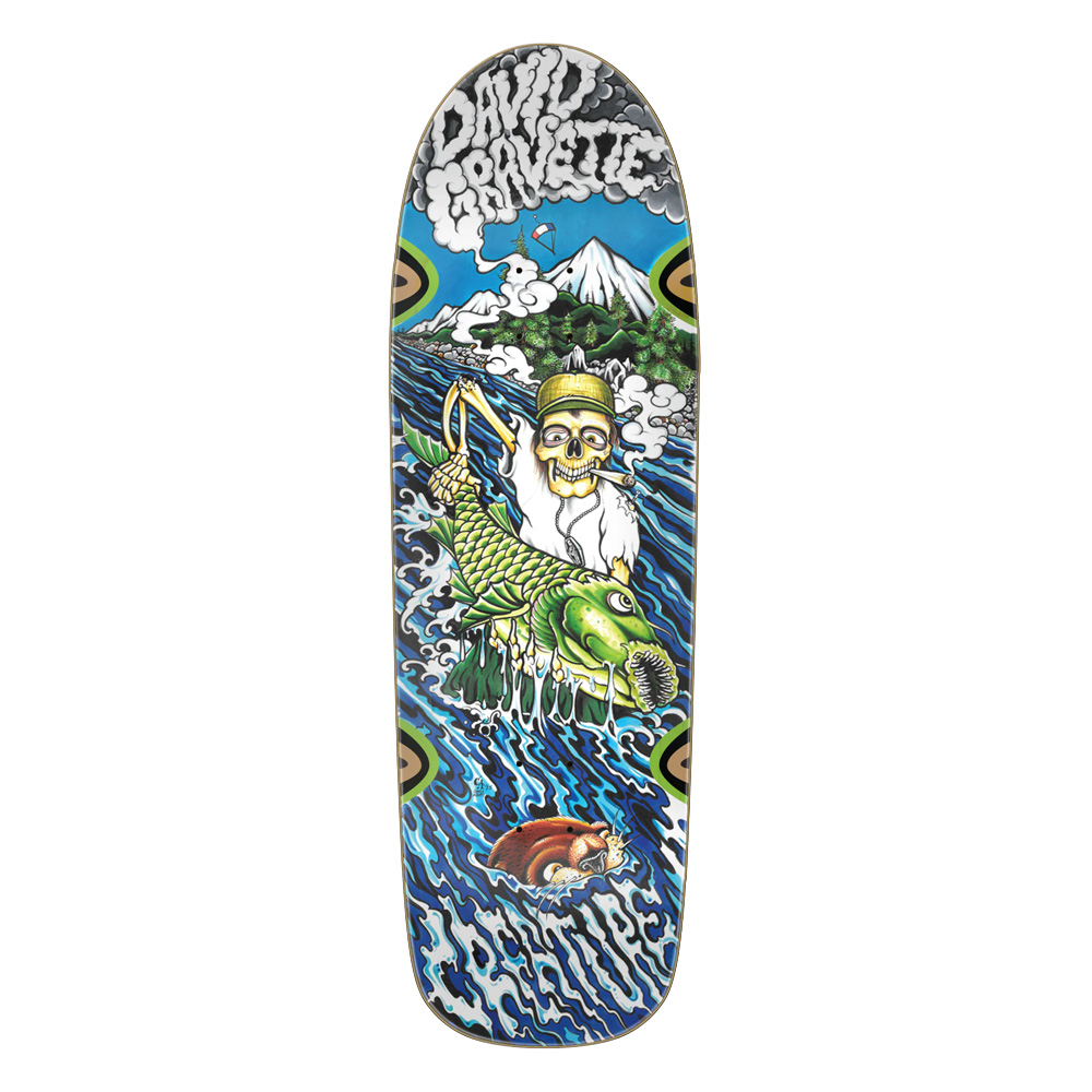 CREATURE（クリーチャー） スケボー デッキ 9.0 GRAVETTE HIPPIE FALLS