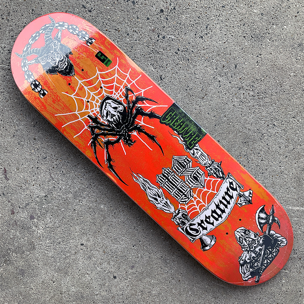 CREATURE（クリーチャー） スケボー デッキ 8.8 PROVOST CREACH US